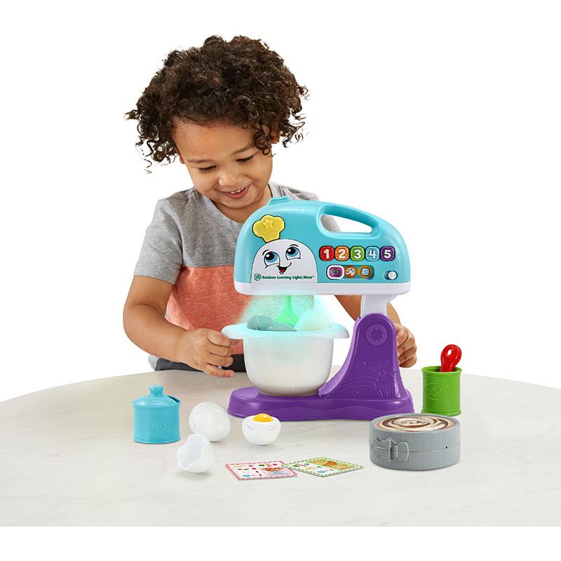 LeapFrog Rainbow Learning Lights Mixer | Role Play | Pretend Play | Kitchen Playset | 2 - 5 Years