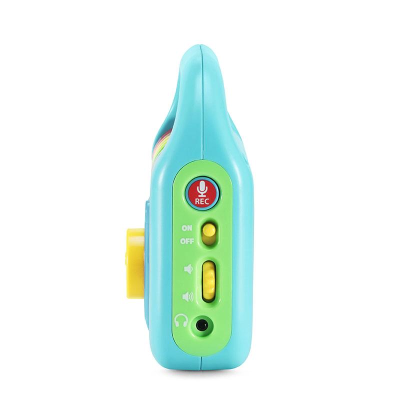 LeapFrog Let's Record! Music Player | Wireless Player | Toy Radio | Bluetooth Player | Educational Toys | 18-48 months