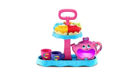 Musical Rainbow Tea Party (With Cake Stand)
