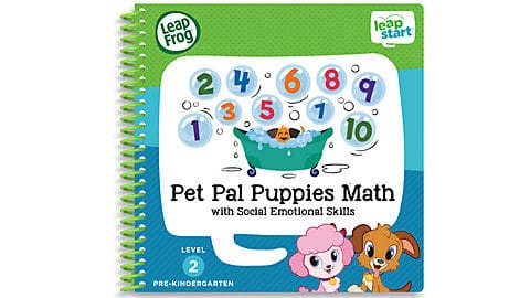 LeapFrog SG-LeapStart Pet Pal Puppies Math with Social Emotional Skills