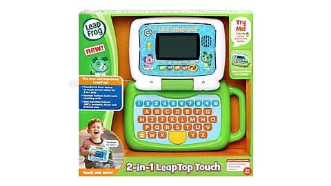LeapFrog SG-2-in-1 LeapTop Touch-Green 5
