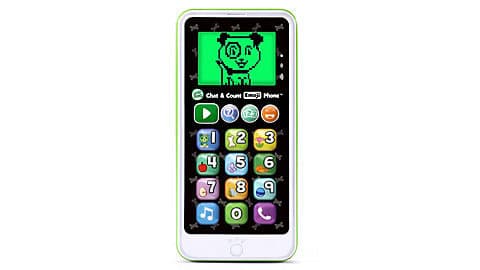 LeapFrog SG-Chat and Count Emoji Green Phone 1
