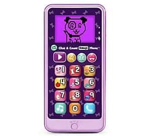 LeapFrog SG-Chat and Count Emoji Purple Phone 1