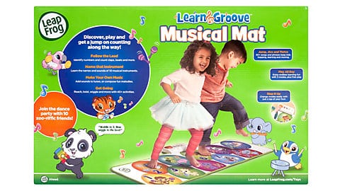 Leapfrog learn store and groove mat