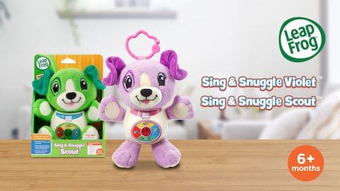 LeapFrog SG-Sing and Snuggle Violet-Video