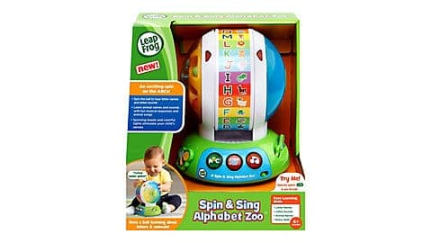 Leapfrog spin and cheap sing alphabet zoo