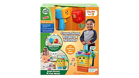 Count-Along Basket & Scanner | 2 In 1 Shopping Trolley