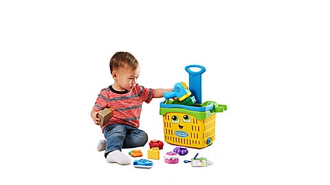 Count-Along Basket & Scanner | 2 In 1 Shopping Trolley